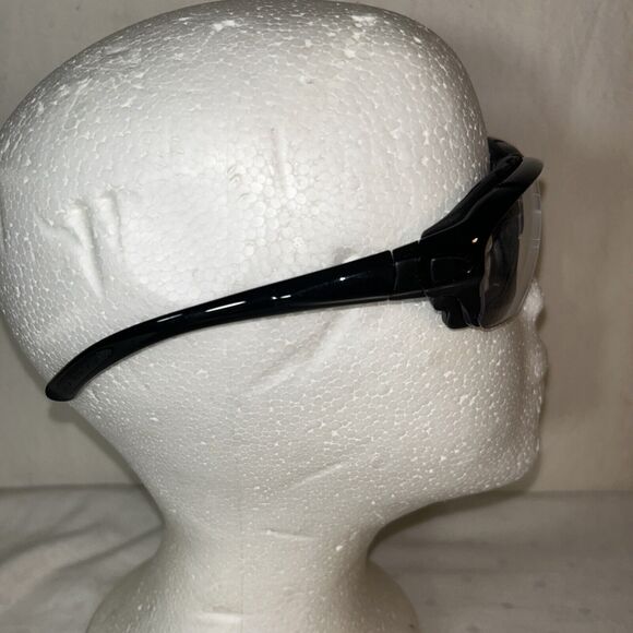 WYND Blocker Motorcycle Riding Glasses Extreme Sports Wrap Sunglasses Black | Cl - Picture 3 of 13